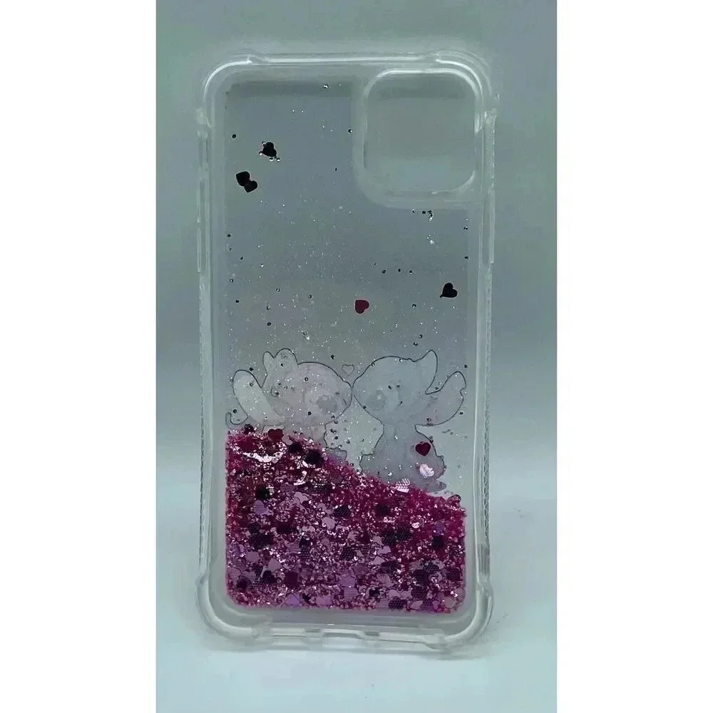 Bling Glitter Liquid Quicksand Case for iPhone 11 Pro MAX Anime Kawaii Character